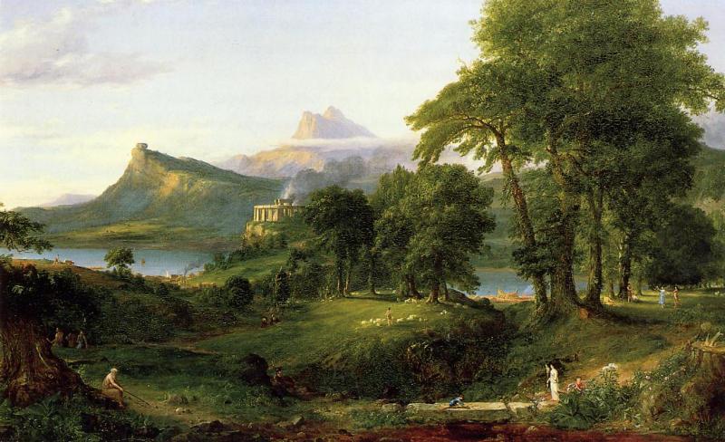 Thomas Cole Course of Empire Germany oil painting art